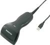 Manhattan 401517 USB-Kit Barcodescanner Kabel 1D Zwart Handmatig USB
