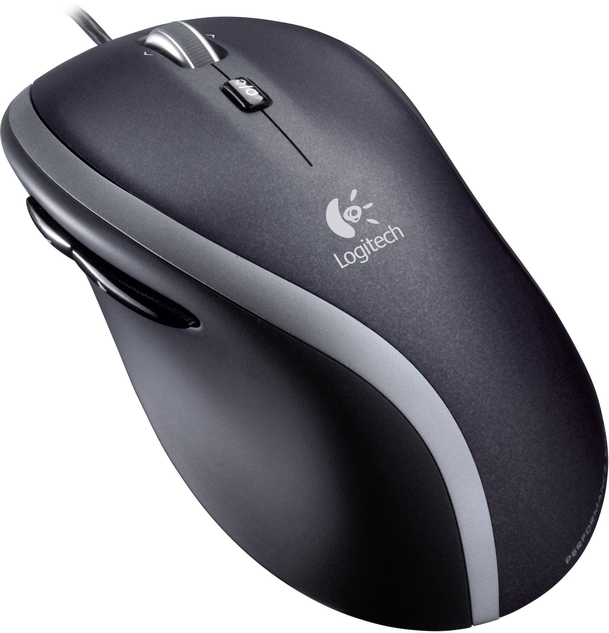 Logitech M500 Muis USB Laser Zwart 6 Toetsen 1000 dpi Ergonomisch-0