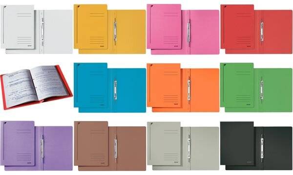LEITZ Spiralmap A4 Oranje 320 g/m² 80 mm Mechanisme 25 stuks (3040-00-45)-4