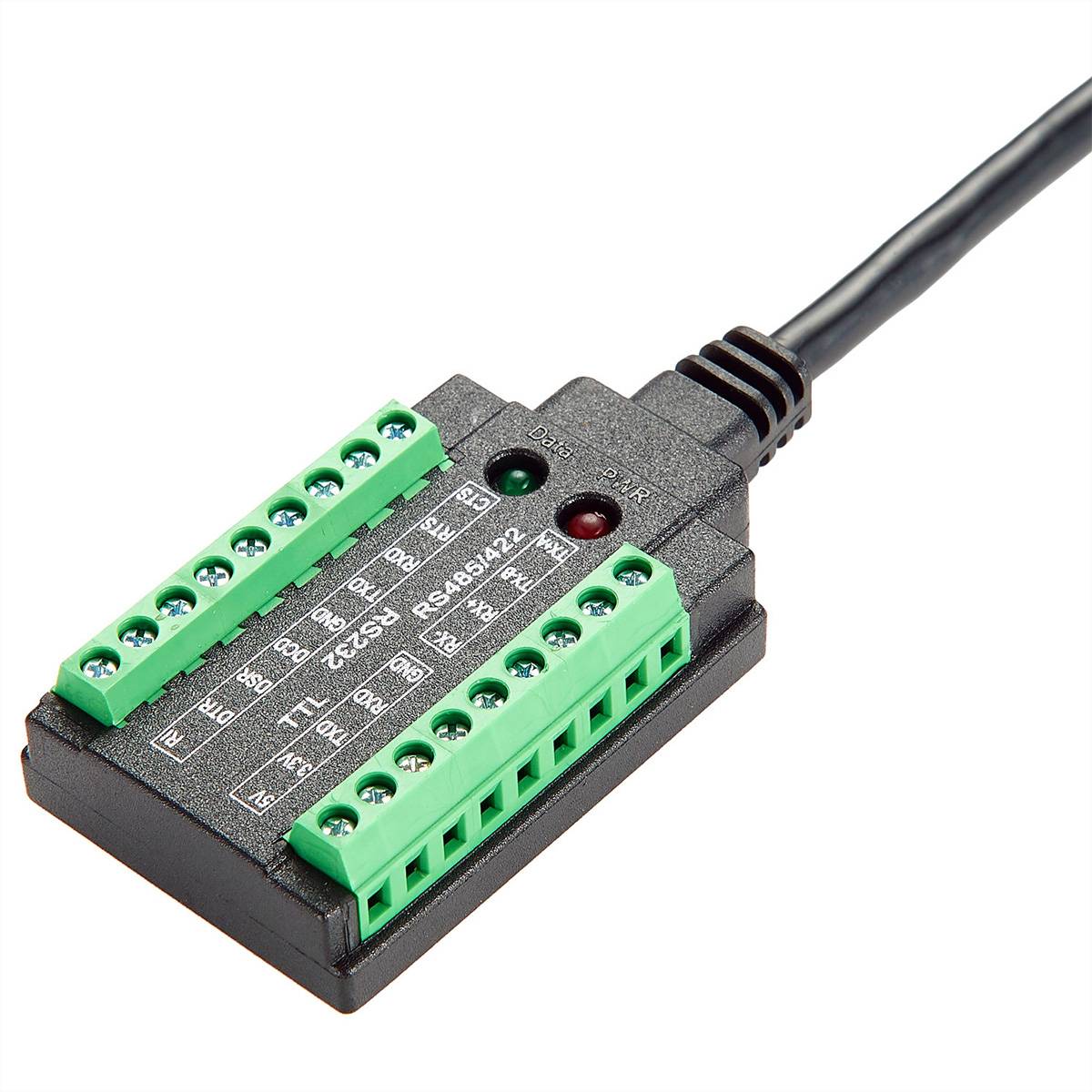 EXSYS EX-13003 USB 2.0 naar 1 x seriële RS-232/422/485 en TTL-kabel met 18-polig klemmenblok-3