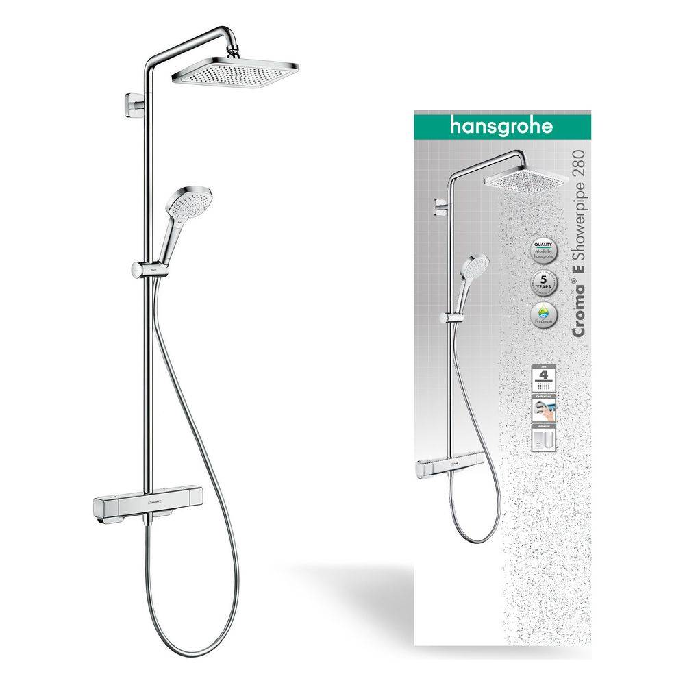 HG Croma E Shpipe 280 1j EcoSmart chr-3