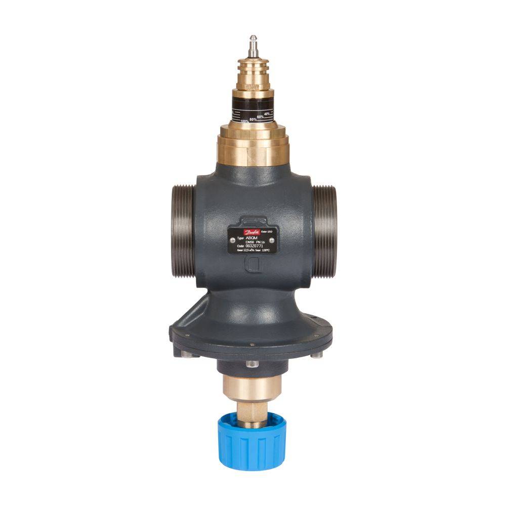 AB-QM DN40 PN16 draad 3 meetnippels-0