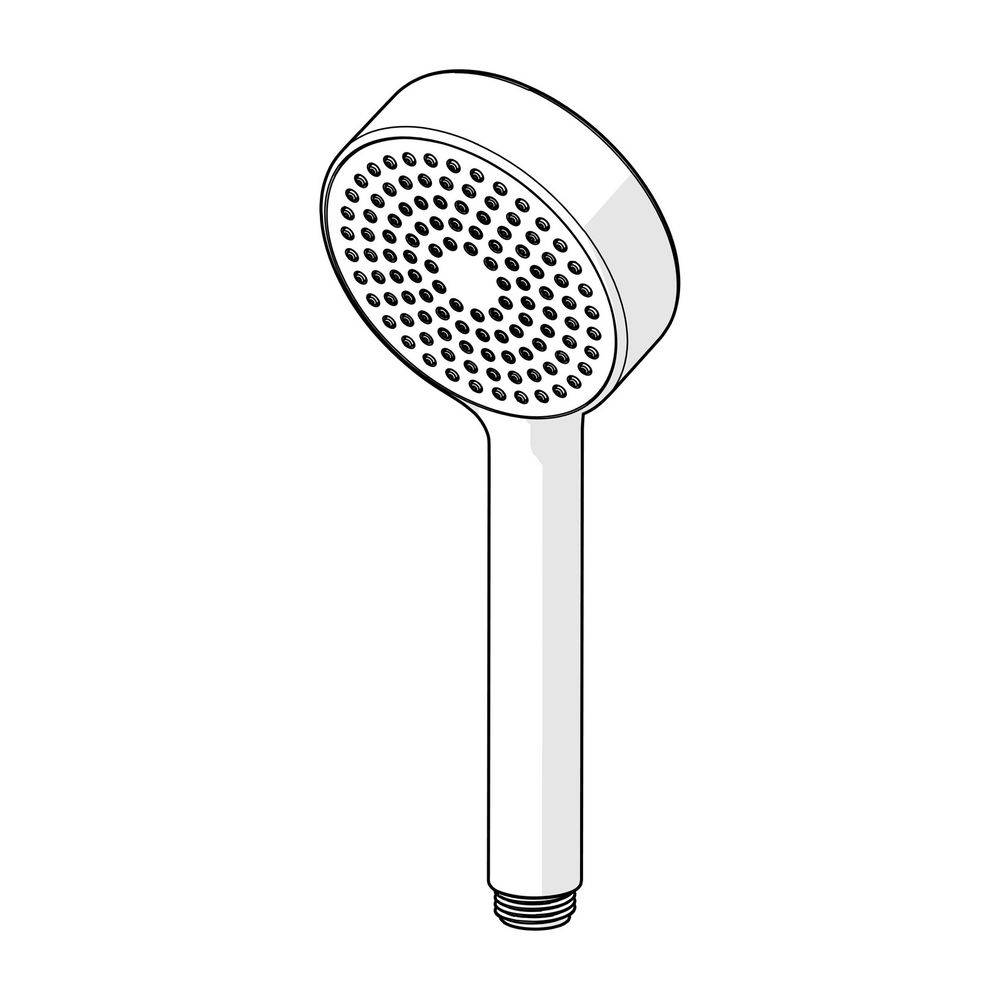 HANSABASICJET hand douche (1 straal, Ø 95 mm)-3