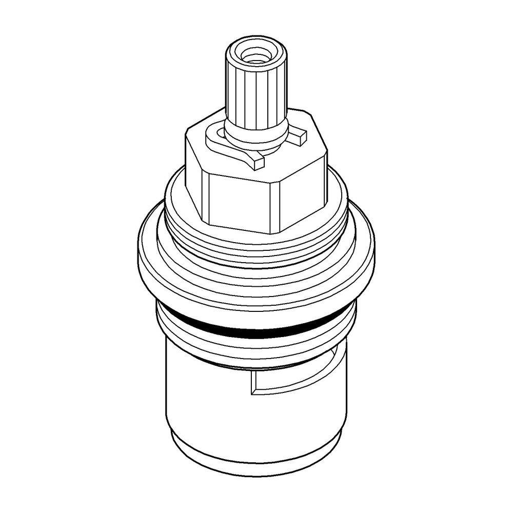 Keramisch bovendeel 3/4"-1
