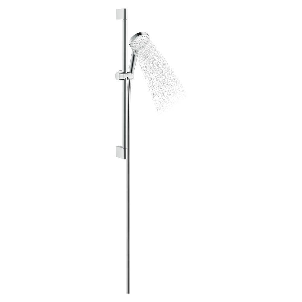 Hansgrohe doucheset Crometta Vario EcoSmart, 90cm wit/chroom-2