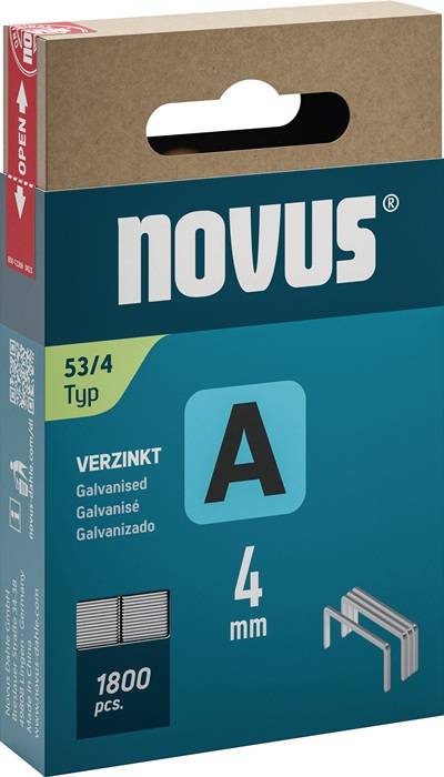 Novus Niet met fijne draad A 53/4mm (1.800 stuks)-0