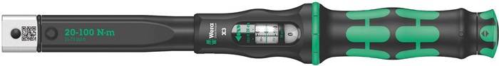 WERA WERA.05075653001 Sleutel: dynamometrische; Tot.l: 372mm; 20÷100Nm - 1 stuk-0