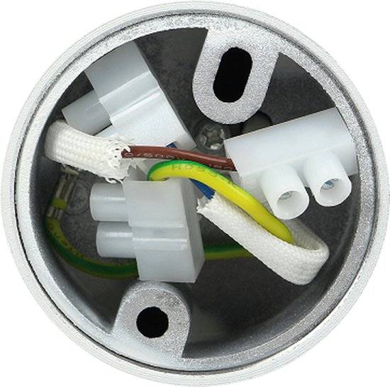 Adviti BARBRA Ronde opbouwspot - Downlight - Wit - GU10 - Aluminium behuizing-1