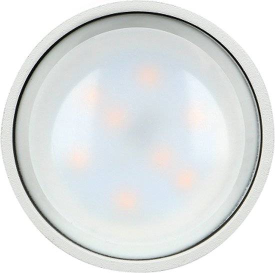 Adviti BARBRA Ronde opbouwspot - Downlight - Wit - GU10 - Aluminium behuizing-2