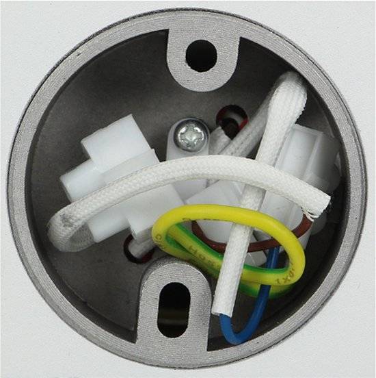 Adviti BARBRA Vierkante opbouwspot - Downlight - Wit - GU10 - Aluminium behuizing-1