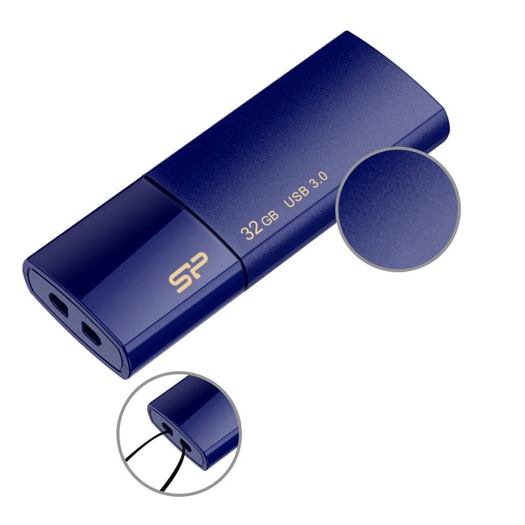 USB-stick 32GB Silicon Power USB3.2 B05 Blauw-4