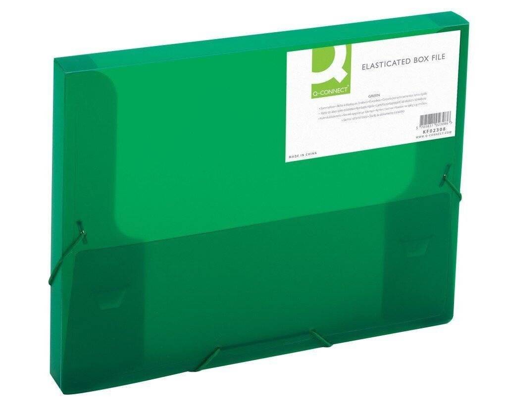 Q-CONNECT ELASTOBOX A4 25MM VE-5