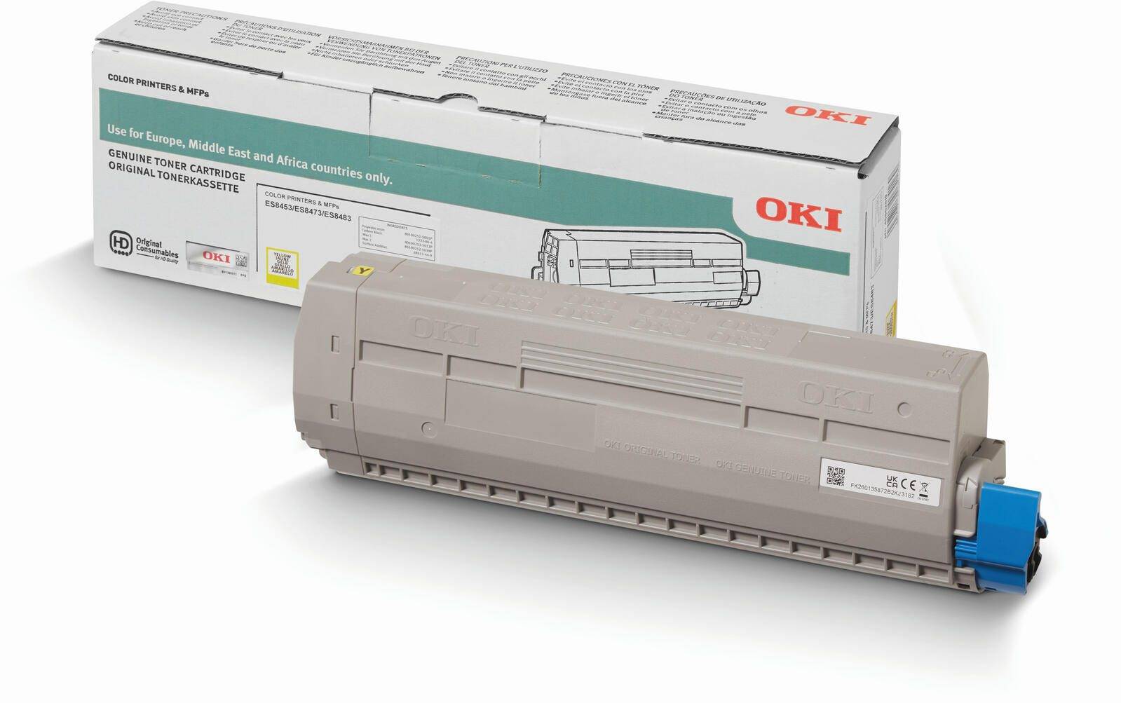OKI Toner, 10000 p, Geel-0