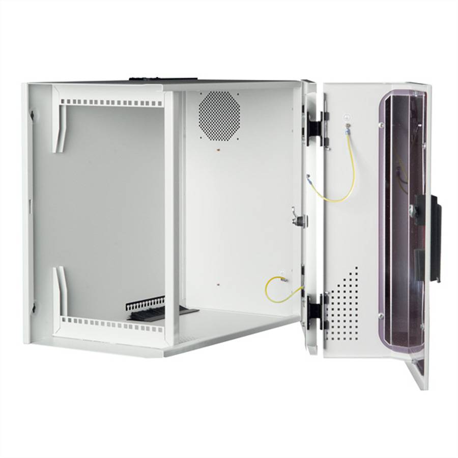 VARI 2000 Wandbehuizing 6 HE 550x610x350mm, tweedelige deur-1