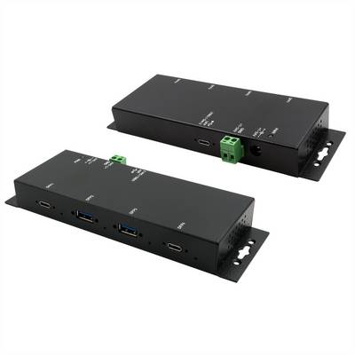 EXSYS EX-1234HMVS 4-poorts USB 3.2 Gen2 hub met 2x USB-C en 2x USB-A aansluiting-0