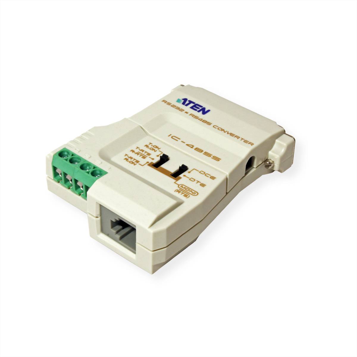 ATEN Adapter Serieel [1x D-sub bus 25-polig - 1x RJ11-bus] 0 m Beige-4