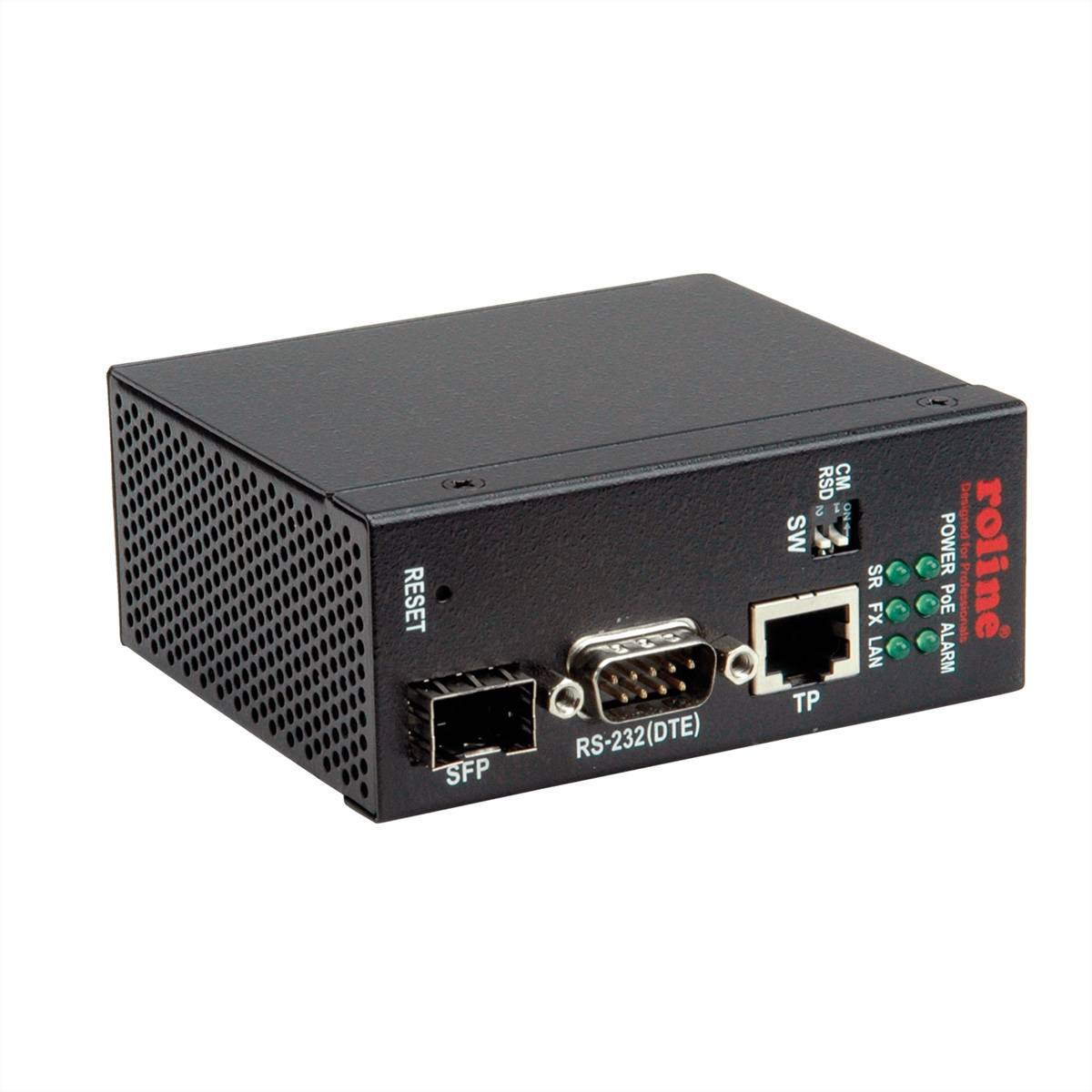 ROLINE Industriële Converter Ethernet - Seriële RS232, Seriële Server-4