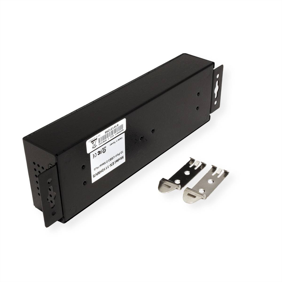EXSYS EX-1110HMVS 10-poorts USB 3.2 Gen1 HUB 15KV ESD Surge Protection Metalen behuizing-2