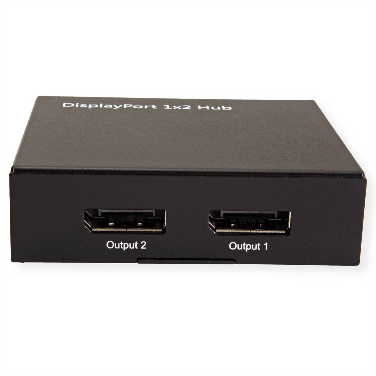 VALUE DisplayPort Video-Splitter, met hub funktie, 2voudig-4