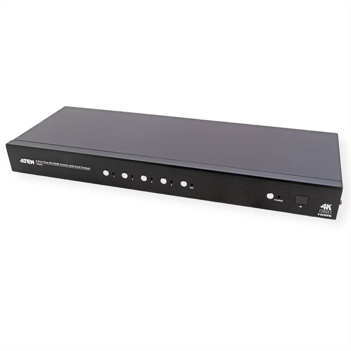 ATEN VS482B 4-poorts True 4K HDMI Switch met Dual View-4