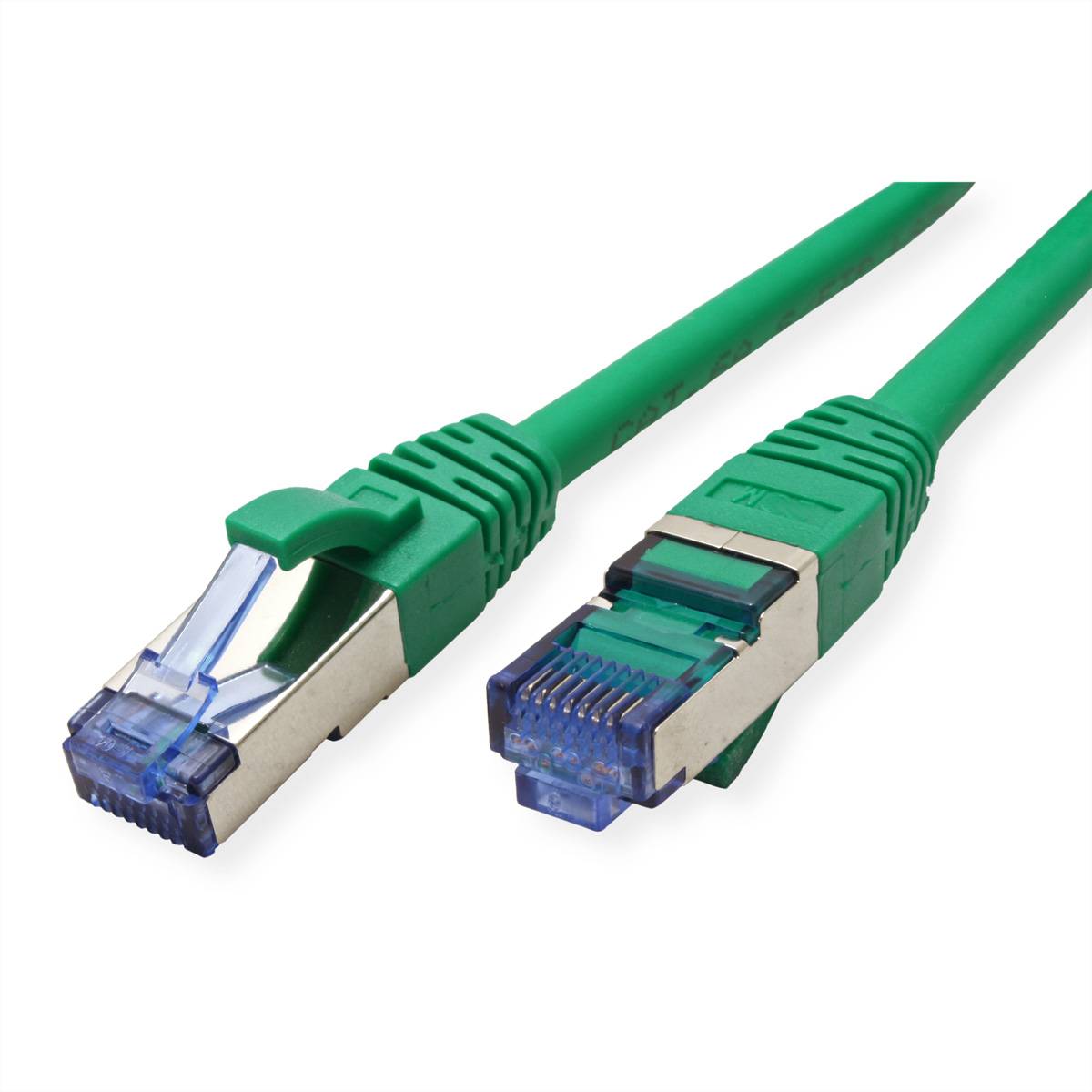 VALUE Patchkabel Kat.6A (Class EA) S/FTP (PiMF), LSOH, groen, 0,15 m-1