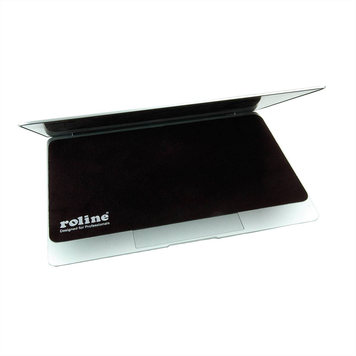 ROLINE Muismat, 3in1 Notebook Combo Mousepad, zwart-1