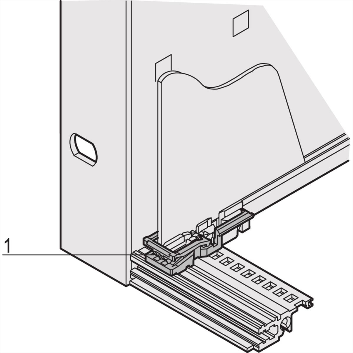 Schroff PCB-houder A-1