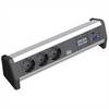 BACHMANN DESK 3x geaard contact, 2x CAT6a, 1x VGA, 1x audio