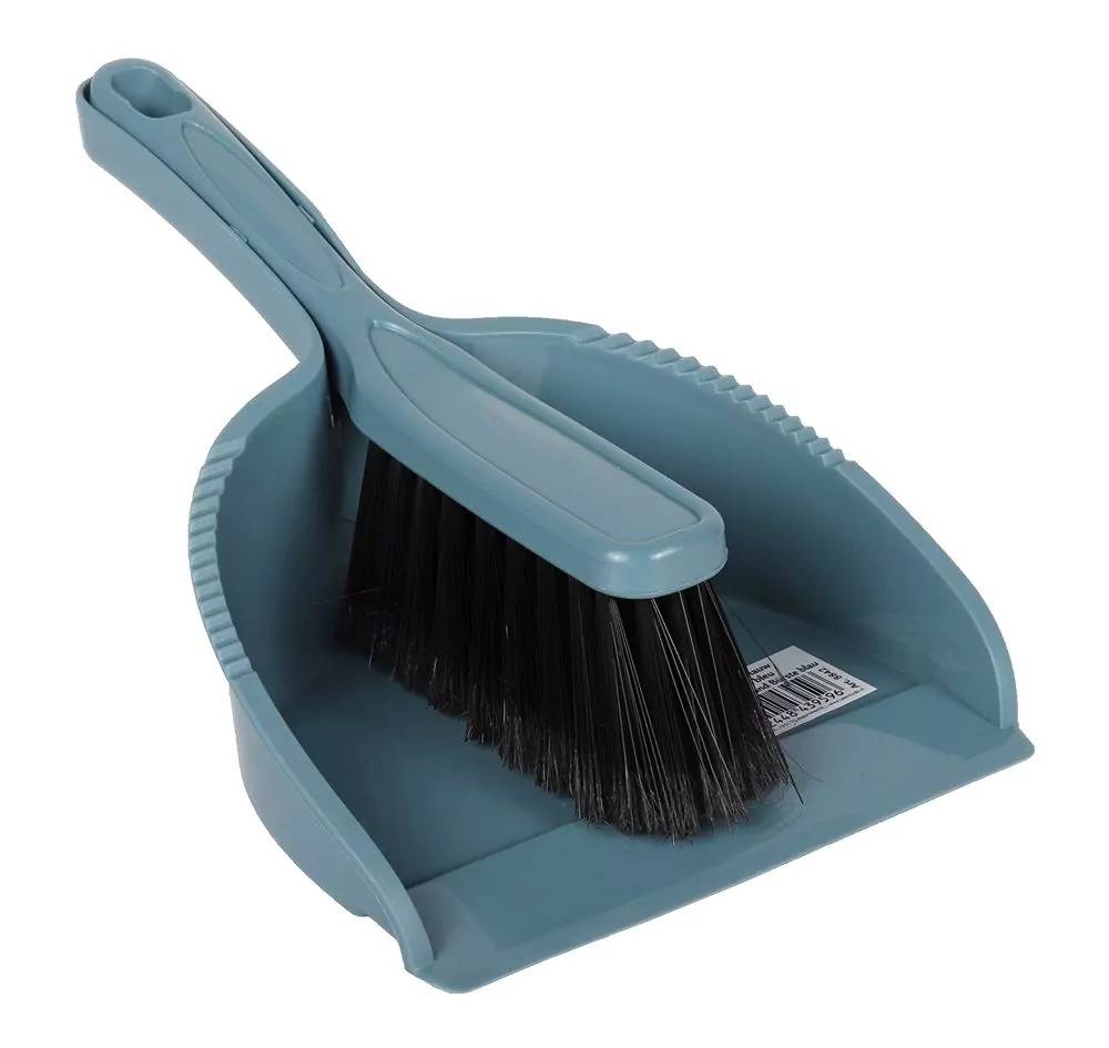 Talen Tools - Stoffer en blik - Blauw - Compact - Kliksysteem-1