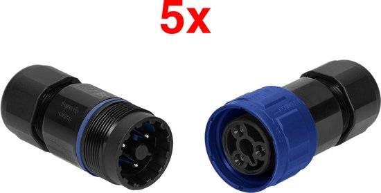 5x ORNO kabelverbinder 3x4mm² - IP68 - met montagesleutels-0