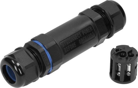 35 Stuks - Kabelverbinder "Mega" professionele kwaliteit - IP68 - 450Vac, 30A Max. - Stekker 3-polig - Max. 6.0mm²-1