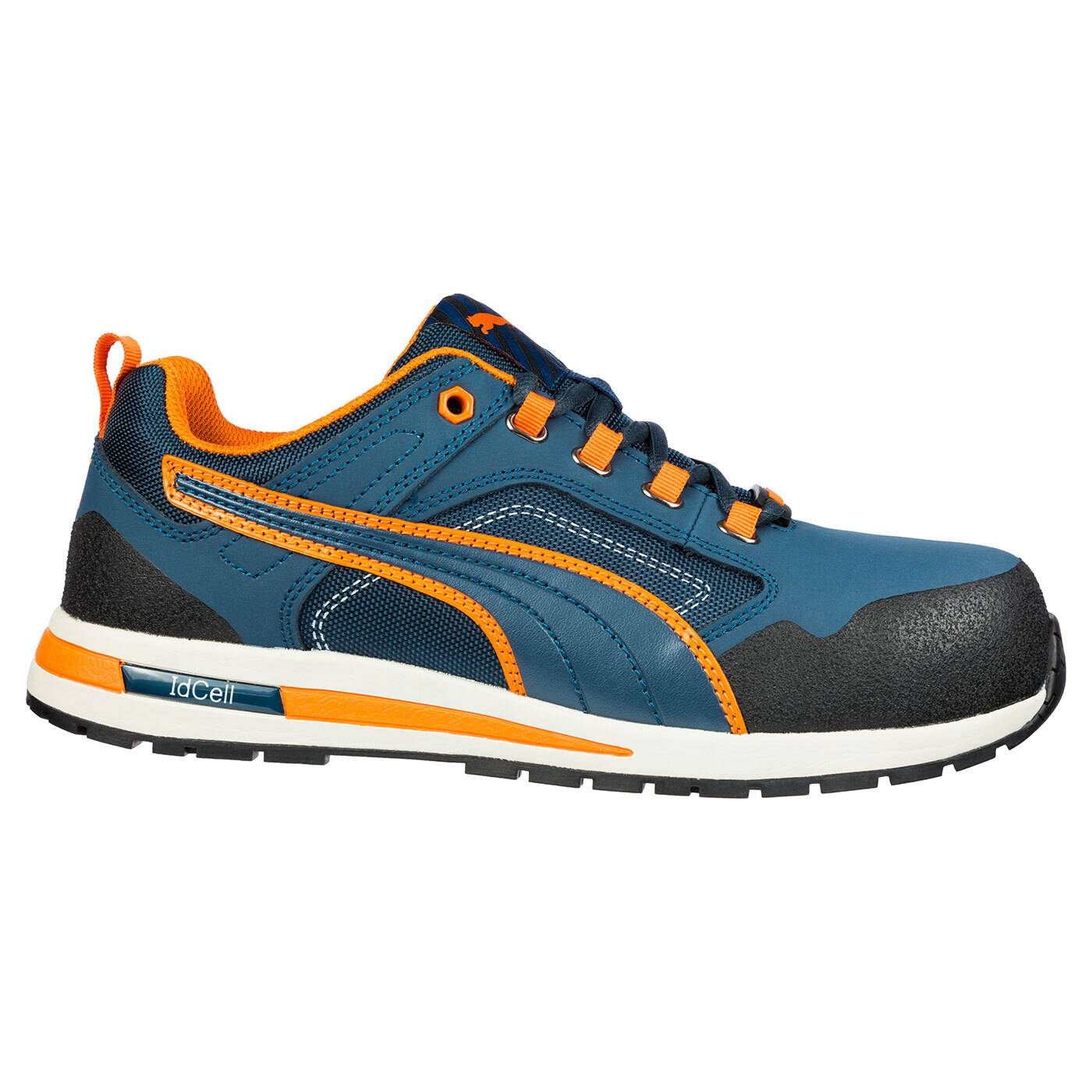 Puma CROSSTWIST low S3 SRC blue/orange 43-2