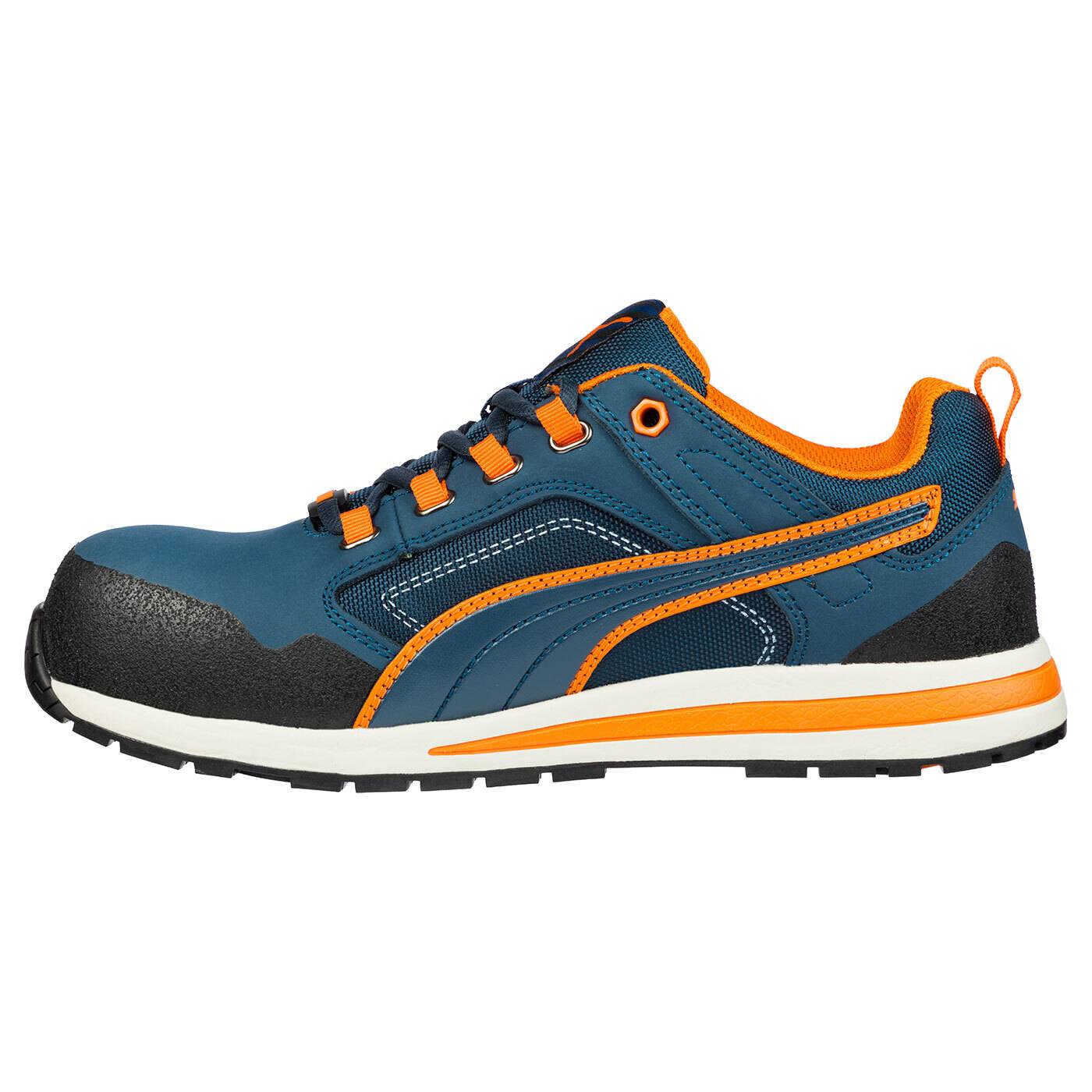 Puma CROSSTWIST low S3 SRC blue/orange 47-3