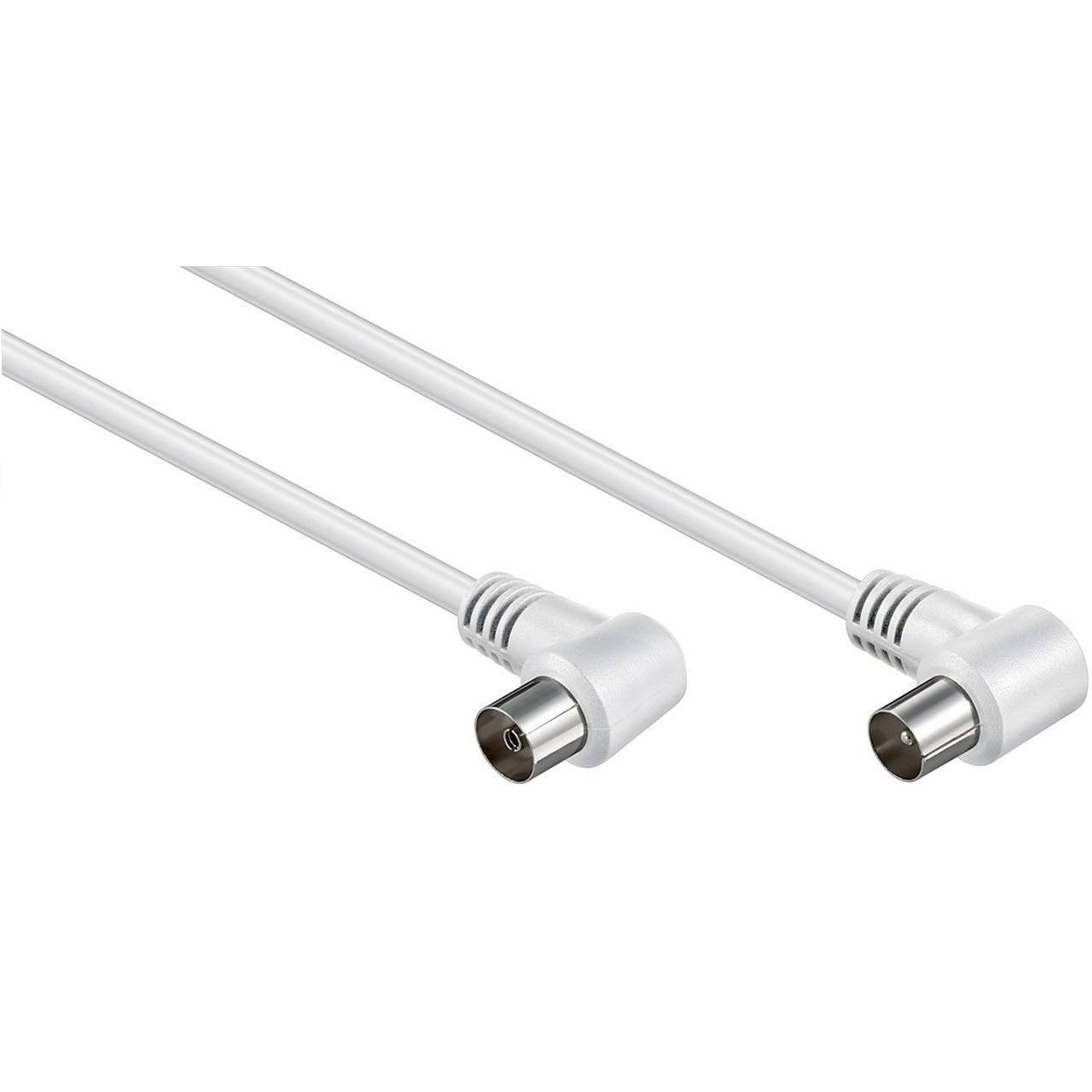 IEC (m) - IEC (v) coaxkabel | <70 dB | CCS | haaks | wit | 10 meter-0