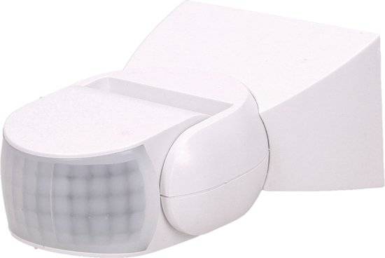 PIR Bewegingsmelder - LED - Dual sensor - 180 ° / 360 ° Detectie - IP65 - Wit-1