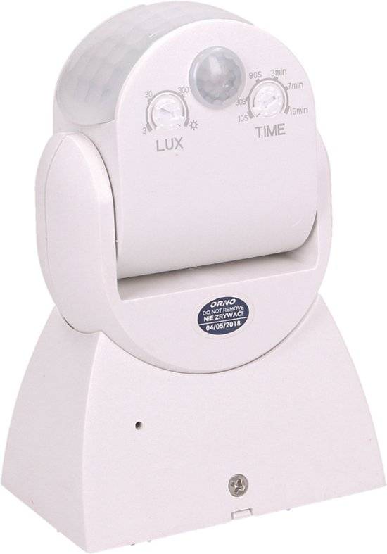 PIR Bewegingsmelder - LED - Dual sensor - 180 ° / 360 ° Detectie - IP65 - Wit-3
