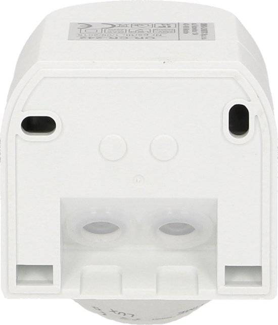 PIR Bewegingsmelder - Mini - LED - 180 ° Detectie - IP44 - Wit-2