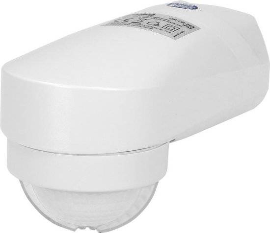 Bewegingsmelder/Schemerschakelaar Dual Sensor - 240 ° Detectie - Wand en hoekbevestiging - 10 Meter bereik - Wit - IP65-3