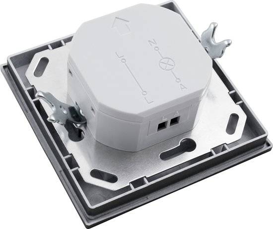 Inbouw IR bewegingsmelder ''LX-23'' - Bewegingssensor 160° - Bewegingsdetector 500W - LED geschikt - antraciet-2