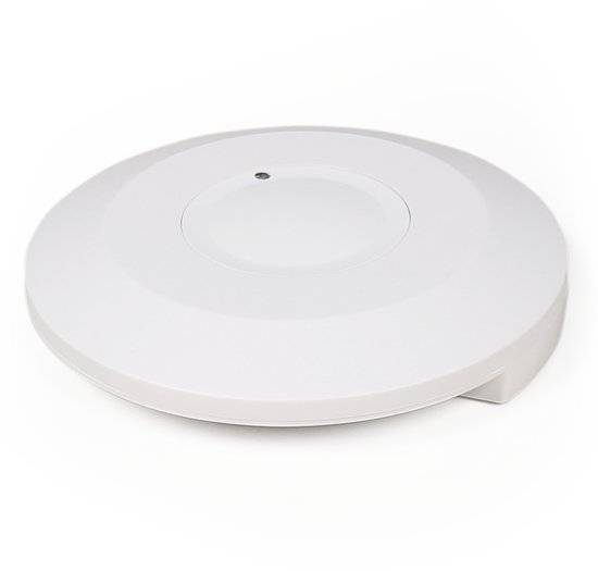 Bewegingssensor Opbouw IP20 tot 2000W - PIR Bewegingsmelder voor binnen met detectiehoek 360° 3-draads aansluiting - Wit-0