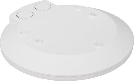 Bewegingssensor Opbouw IP20 tot 2000W - PIR Bewegingsmelder voor binnen met detectiehoek 360° 3-draads aansluiting - Wit-1