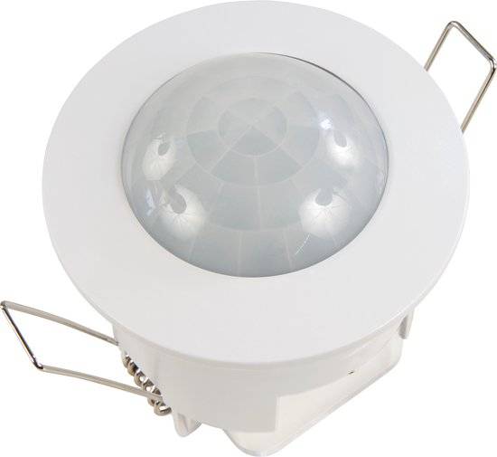 Bewegingssensor IR ''LX-630'' - Bewegingsmelder 360° - Bewegingsdetector 230V / 1.200W - wit - inbouw geschikt voor LED-0