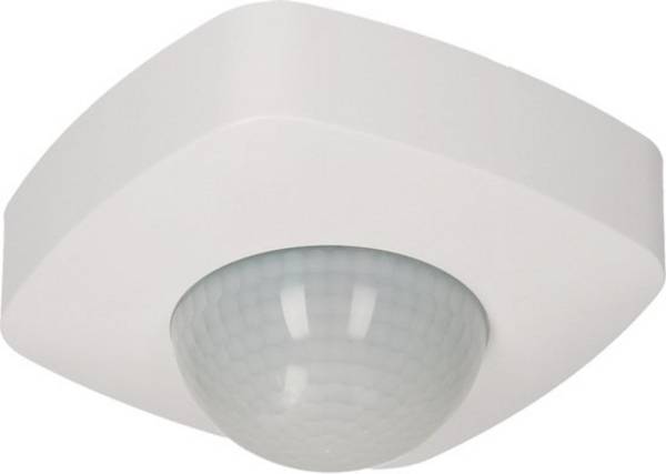 PIR Bewegingsmelder - Triple Sensor - 360 ° Detectie - Plafondbevestiging - 20 Meter bereik - Wit - IP20