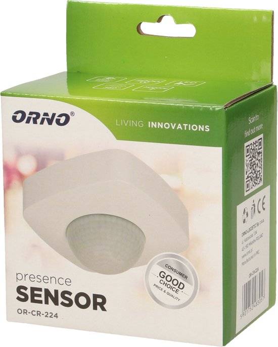 PIR Bewegingsmelder - Triple Sensor - 360 ° Detectie - Plafondbevestiging - 20 Meter bereik - Wit - IP20-3
