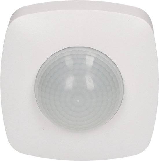 PIR Bewegingsmelder - Triple Sensor - 360 ° Detectie - Plafondbevestiging - 20 Meter bereik - Wit - IP20-4