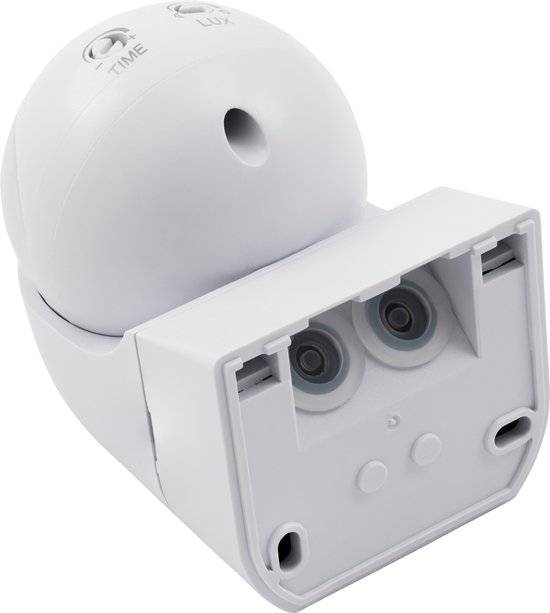 Bewegingsmelder opbouw met detectiehoek 180° - voor buiten IP44 - Bewegingsdetector met 3-draads aansluiting - Wit-3
