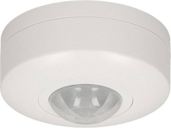 Bewegingssensor binnen voor lamp - Bewegingsmelder plafond - Doorgangsmelder 2000 Lux - Motion sensor 360° - Wit