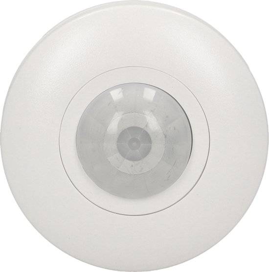 Bewegingssensor binnen voor lamp - Bewegingsmelder plafond - Doorgangsmelder 2000 Lux - Motion sensor 360° - Wit-1