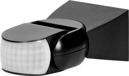 PIR Bewegingsmelder - LED - Dual sensor - 180 ° / 360 ° Detectie - IP65 - Zwart-1
