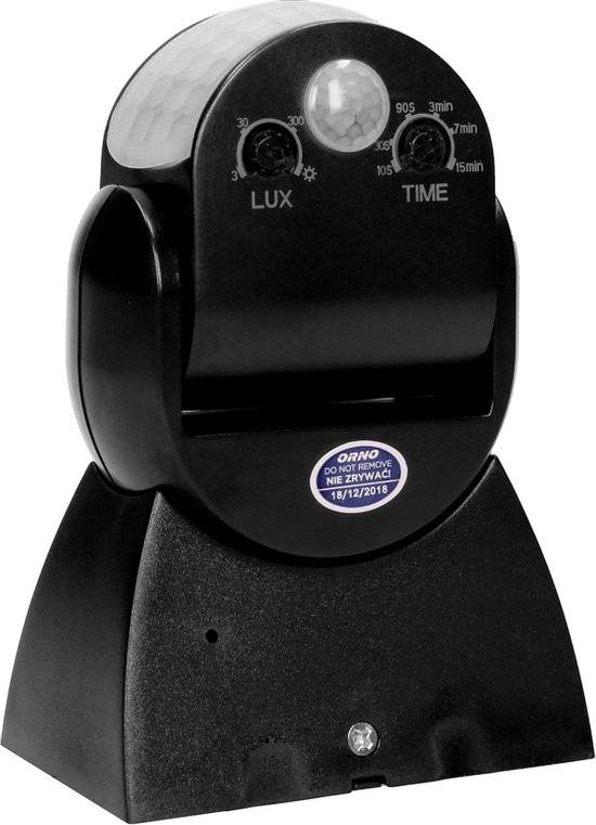 PIR Bewegingsmelder - LED - Dual sensor - 180 ° / 360 ° Detectie - IP65 - Zwart-4